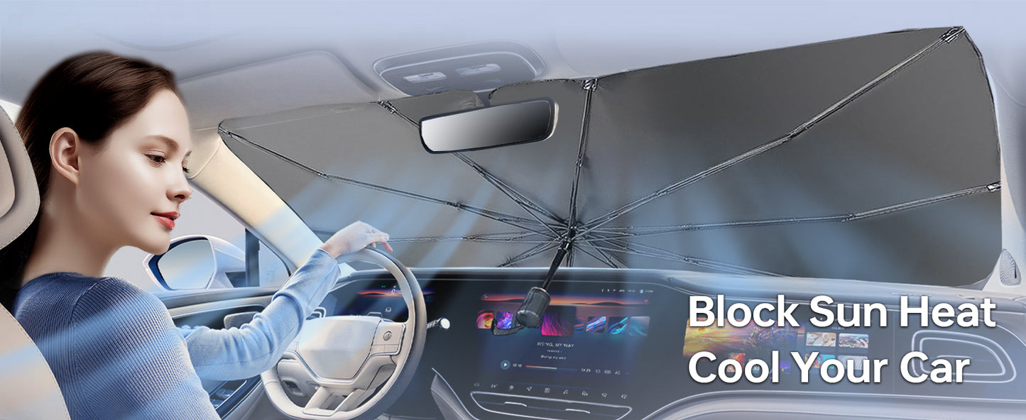 Car Windshield Sun Shade Umbrella