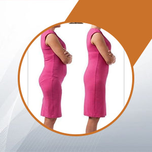 4-in-1 Shaper - Quick Slim Shape Wear Tummy, Back, Thighs, Hips - Black/Efffective Seamless Tummy Tucker