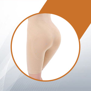 4-in-1 Shaper - Quick Slim Shape Wear Tummy, Back, Thighs, Hips - Black/Efffective Seamless Tummy Tucker